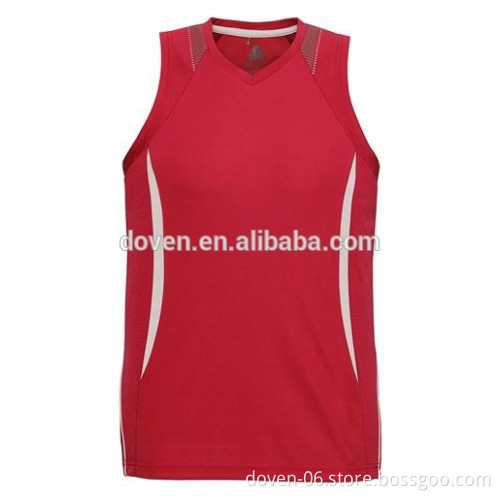 100% Polyester LADIES sports singlet vest shirt